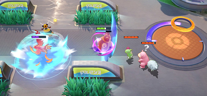 Pokémon Unite Features Fast Paced Battles