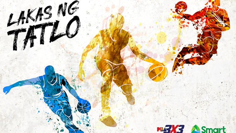 Witness fast-paced hardcourt action with PBA 3X3, live on Smart GigaPlay App