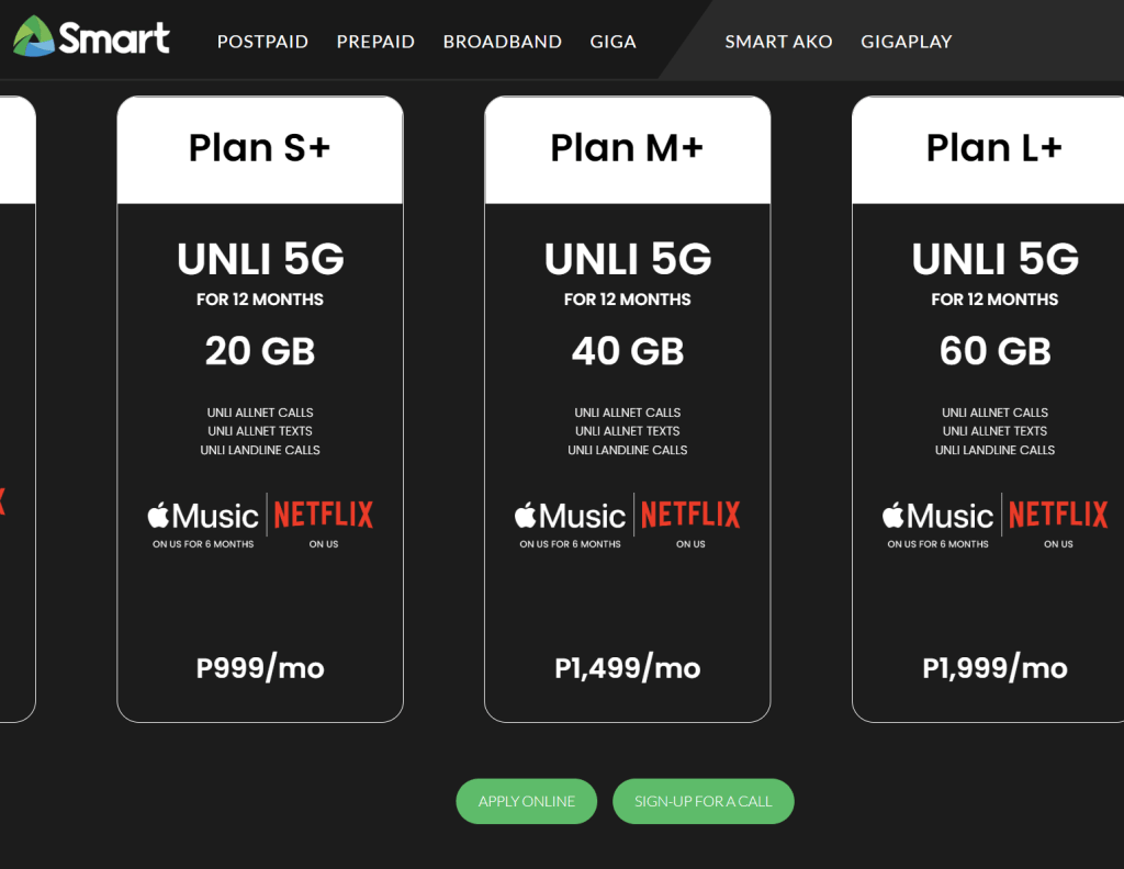 Apply for a plan through the Smart Signature website.