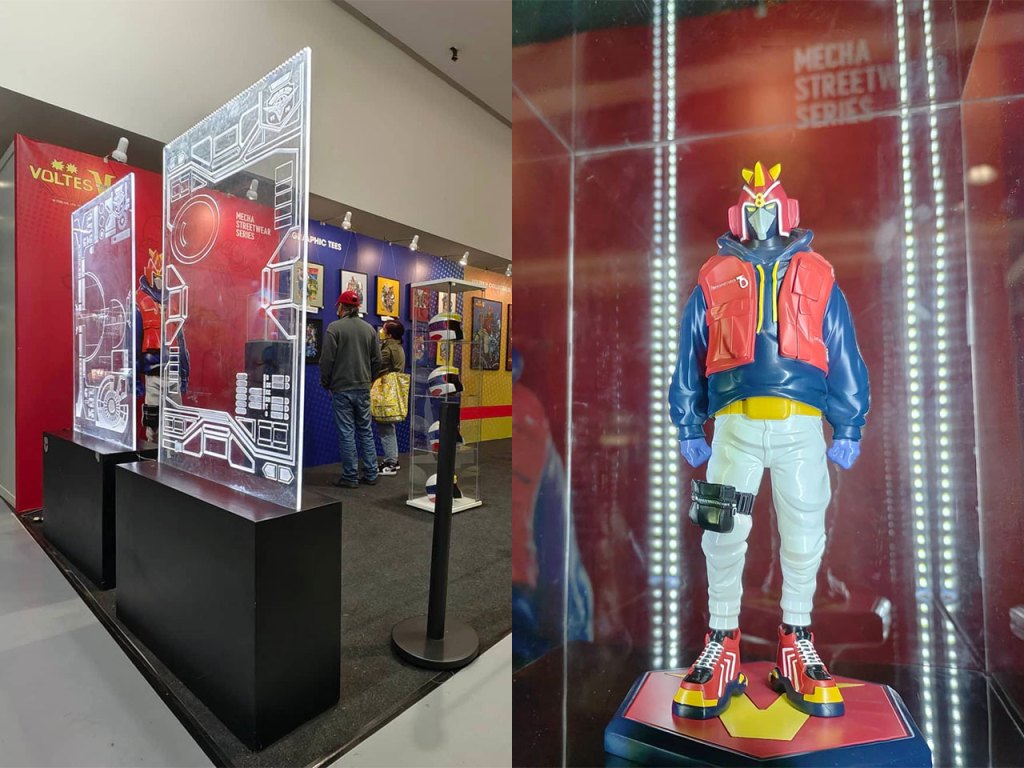 Voltes V booth at Toycon 2022