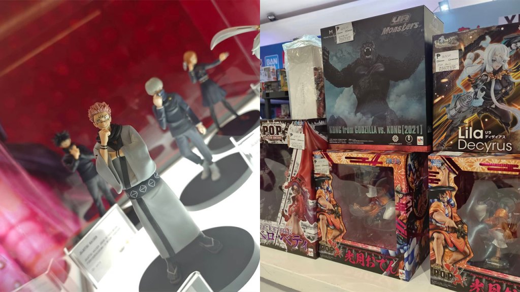 Figurines in the GreatToys booth in Toycon 2022