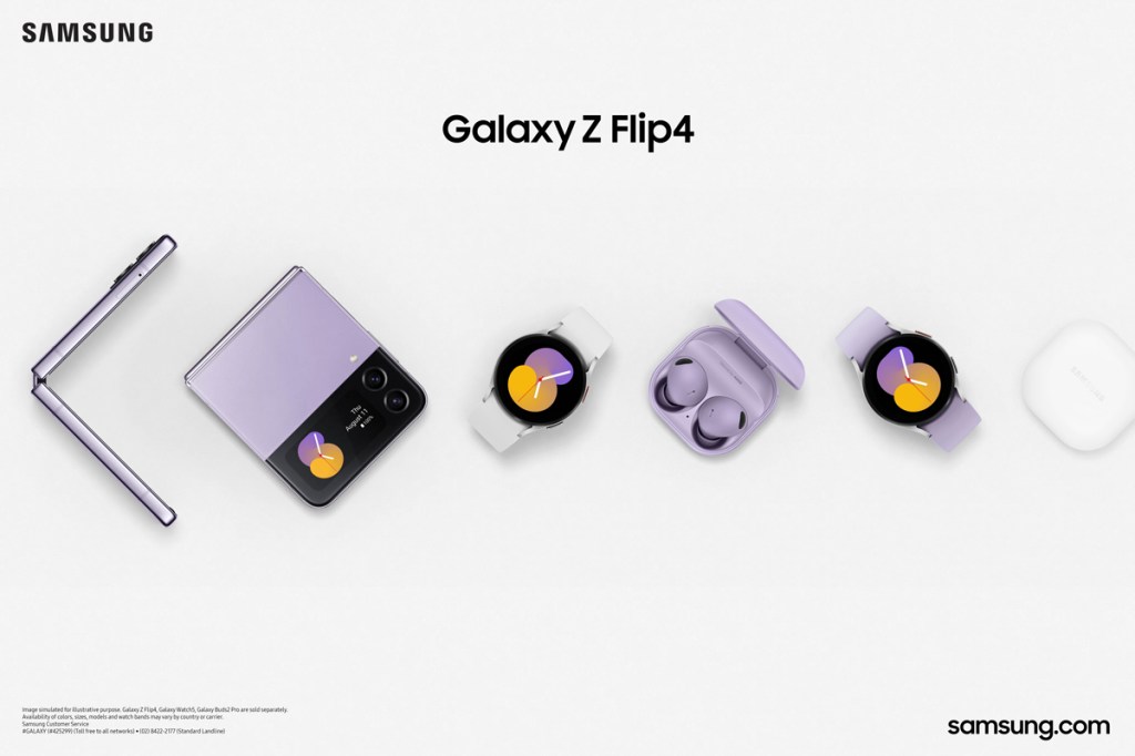 Samsung Galaxy Z Flip 4 has a complete ecosystem for your lifestyle.