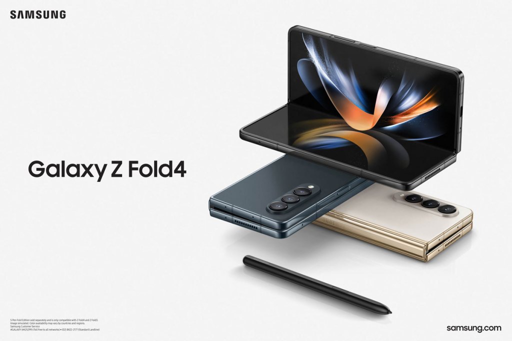 Samsung Galaxy Z Fold 4 has three attractive colors.