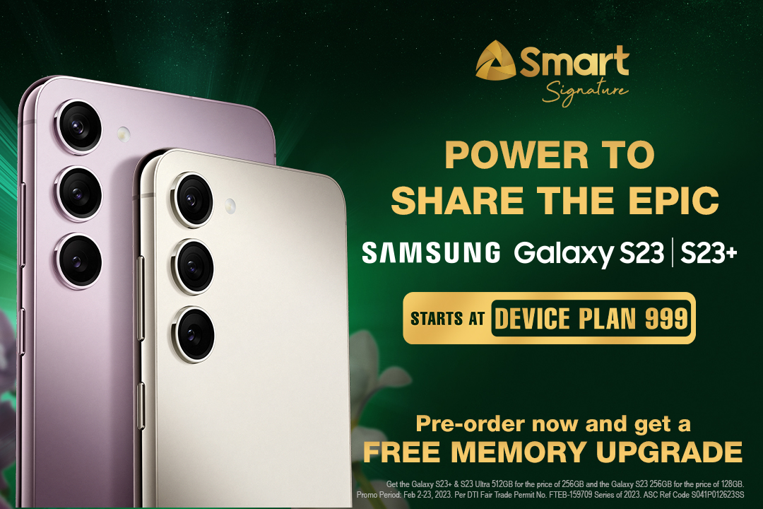 Share the Epic with Samsung Galaxy S23 Series: Pre-order to Get a Free Memory Upgrade with Smart Signature and Infinity